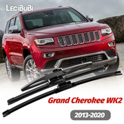 Front & Rear Windshield Wiper Blade Set for Jeep Grand Cherokee WK2 2013-2020