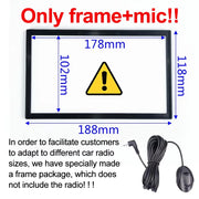 7-Inch Double-DIN CarPlay and Android Auto Touchscreen Receiver