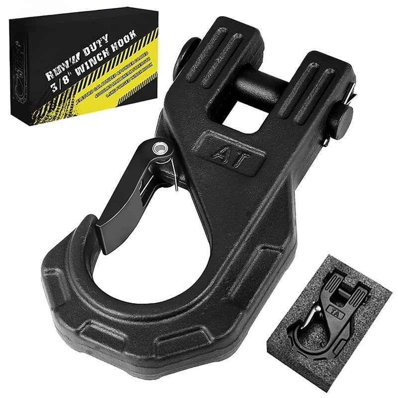 Heavy-Duty Off-Road Winch Recovery Hook