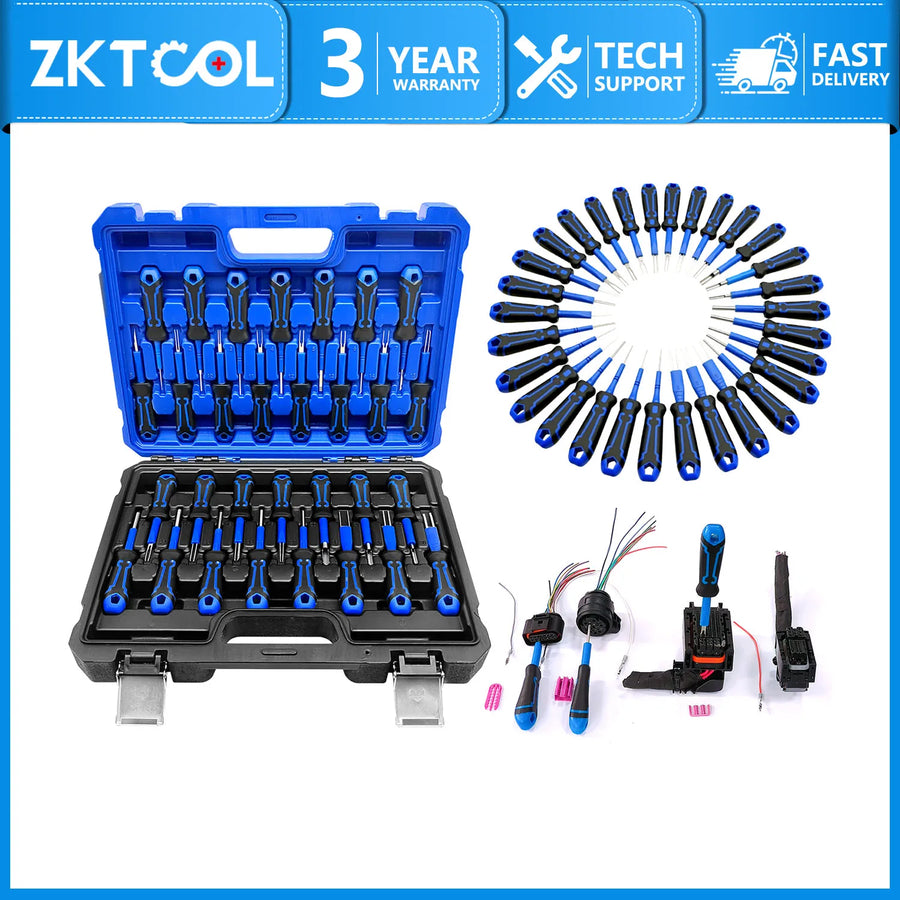 30-Piece Automotive Terminal and Wiring Pin Removal Tool Kit
