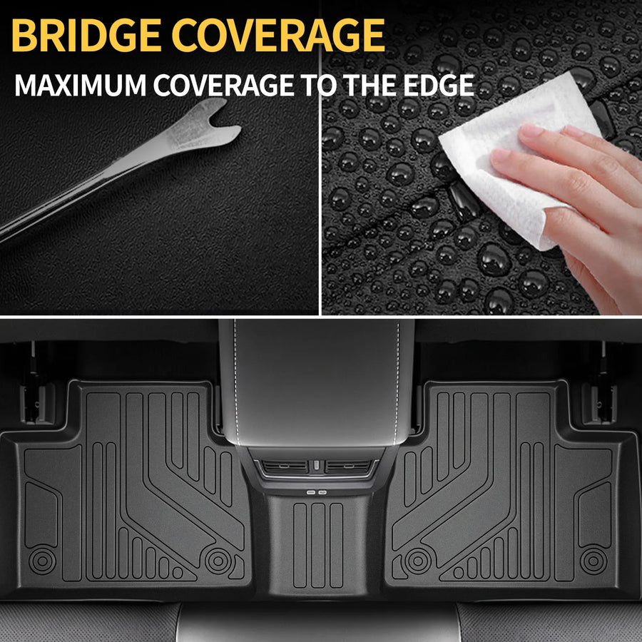 All-Weather TPE Floor Mats for 2025–2026 Toyota Camry – 4 Pieces