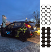 Honeycomb JDM Windshield Banner Decal