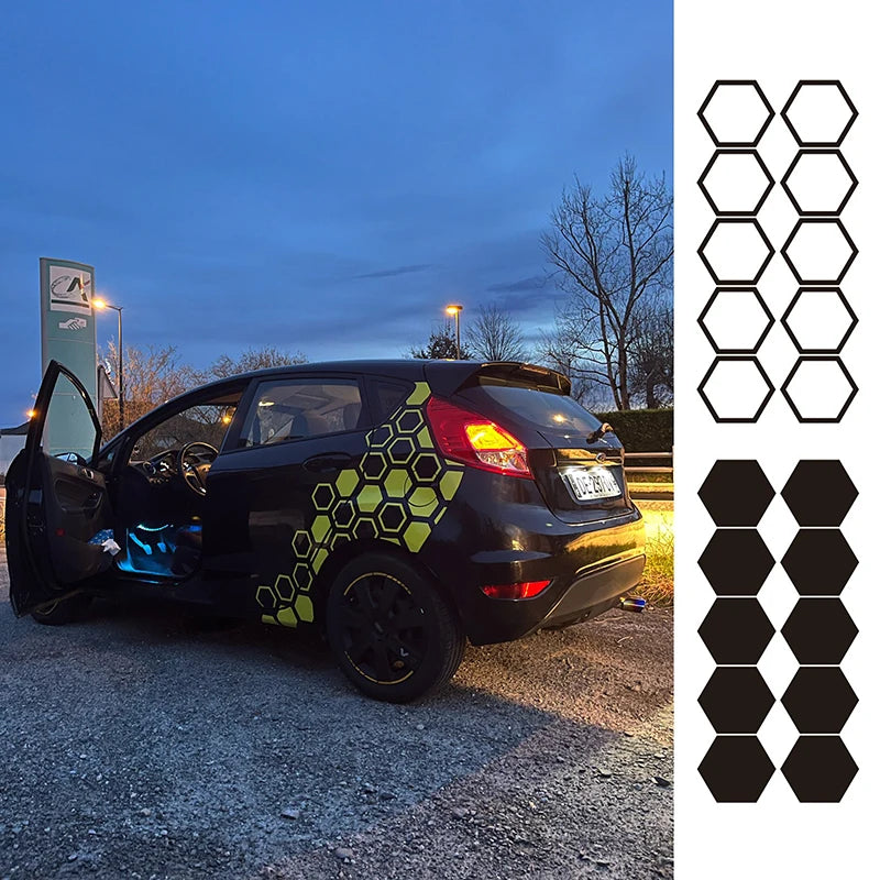 Honeycomb JDM Windshield Banner Decal