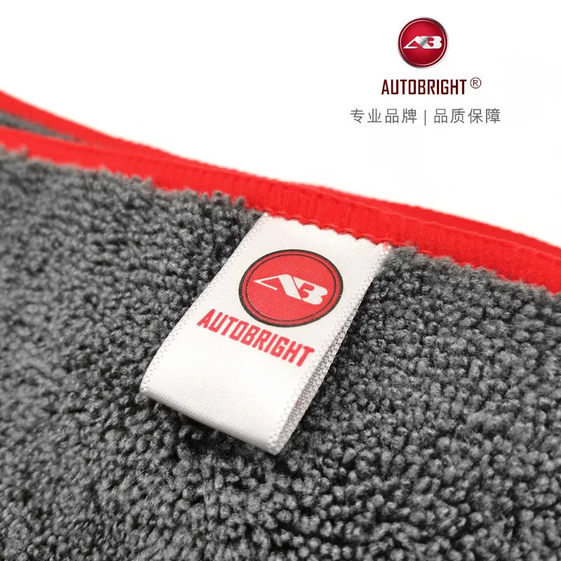 400 GSM Double-Layer Microfiber Car Cleaning Towel