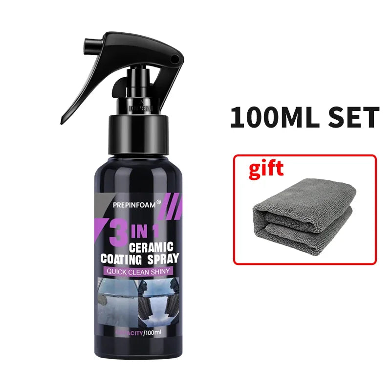 Hydrophobic Ceramic Coating Spray for Automotive Paint