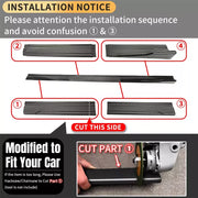 Side Skirt Extension Set for Volkswagen/Honda/Tesla Civic/Model 3/Golf