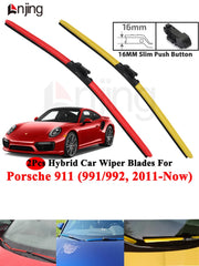 Windshield Wiper Blade Set for Porsche 911 991 992 -Now and Newer 2011