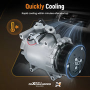 A/C Compressor & Clutch for Honda CR-V 2002-2006