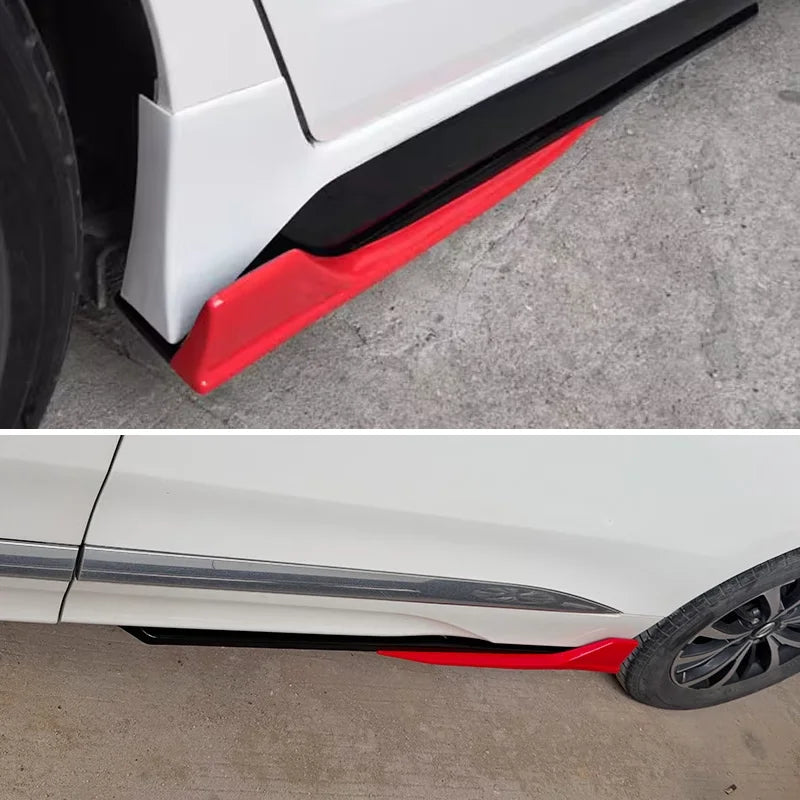4-Piece 41-Inch Side Skirt Extension Kit for Audi Models