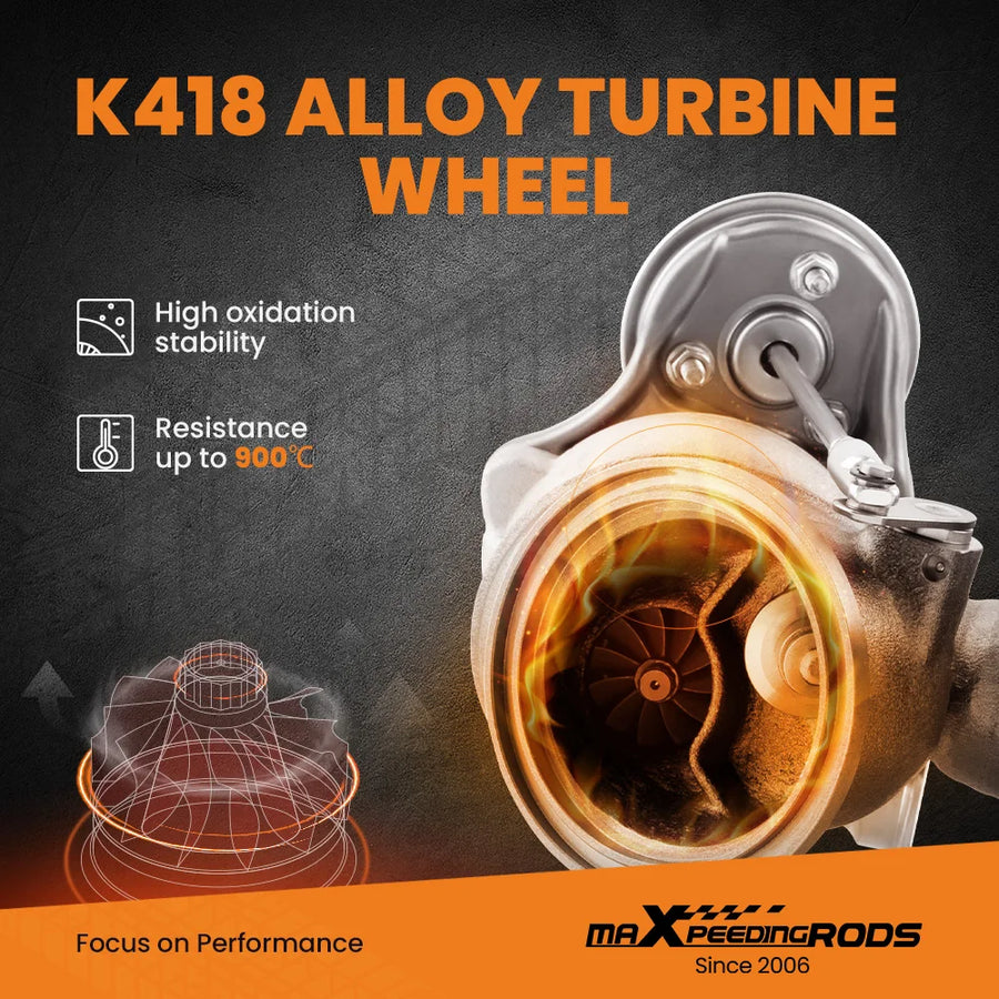Twin Turbocharger for BMW N54 335i 335xi 335is 3.0L