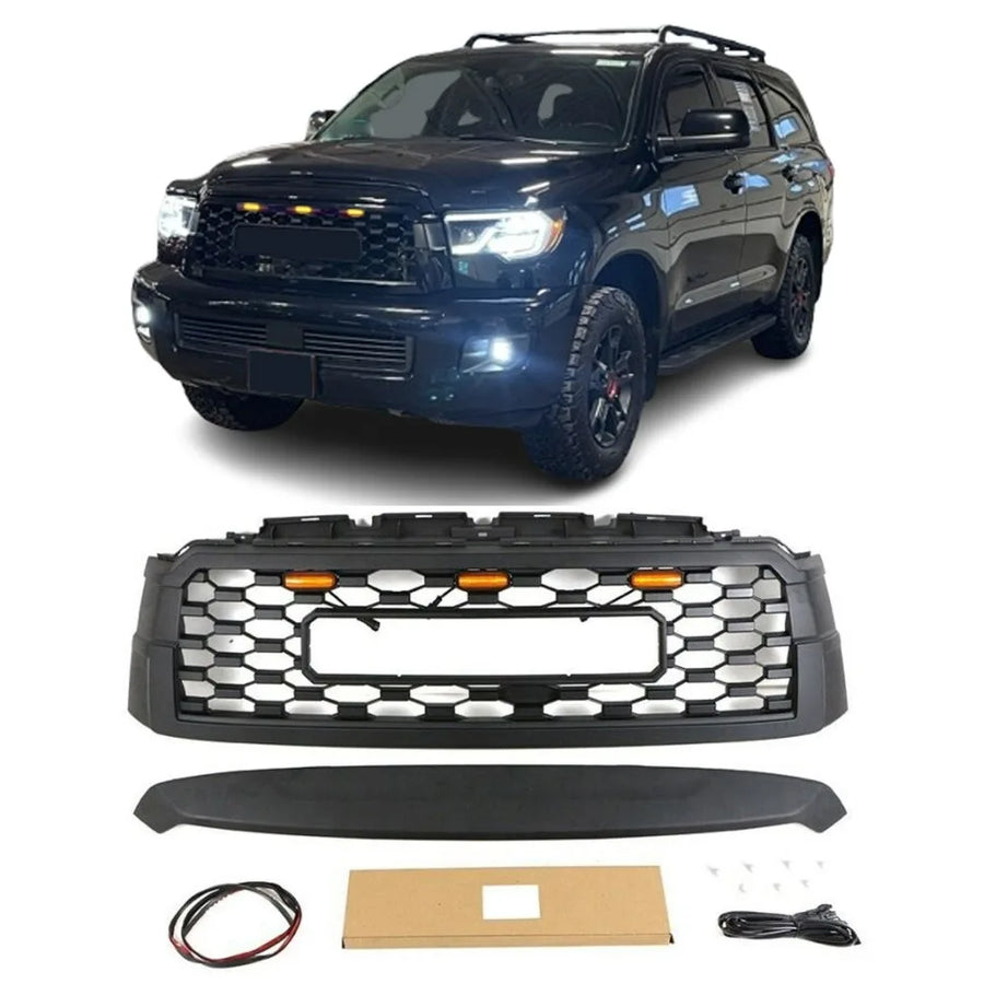 Matte Black Front Grille for 2010–2021 Toyota