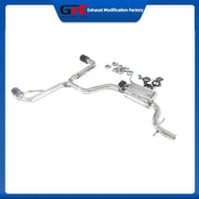 Valved Cat-Back Exhaust System for Volkswagen Golf GTI/R MK5-MK6, Beetle & Scirocco
