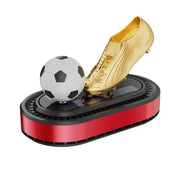 Solar-Powered Rotating Football Car Aroma Diffuser