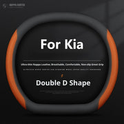 Nappa Steering Wheel Cover for Kia New Syros Sportage Tasman K4 PV5 PV6 EV9 K9