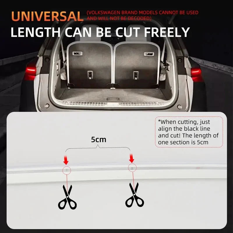 Wireless Automatic-Sensing High-Brightness LED Trunk Ambient Light Strip