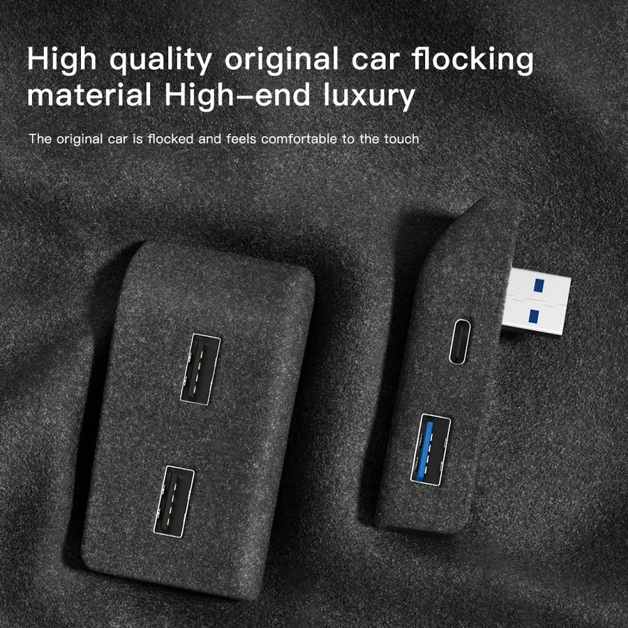USB Charging Hub for Tesla Model 3/Y Highland and Juniper