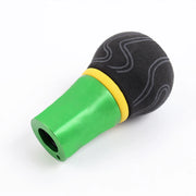 Universal Suede-leather Graffiti Manual Gear Shift Knob