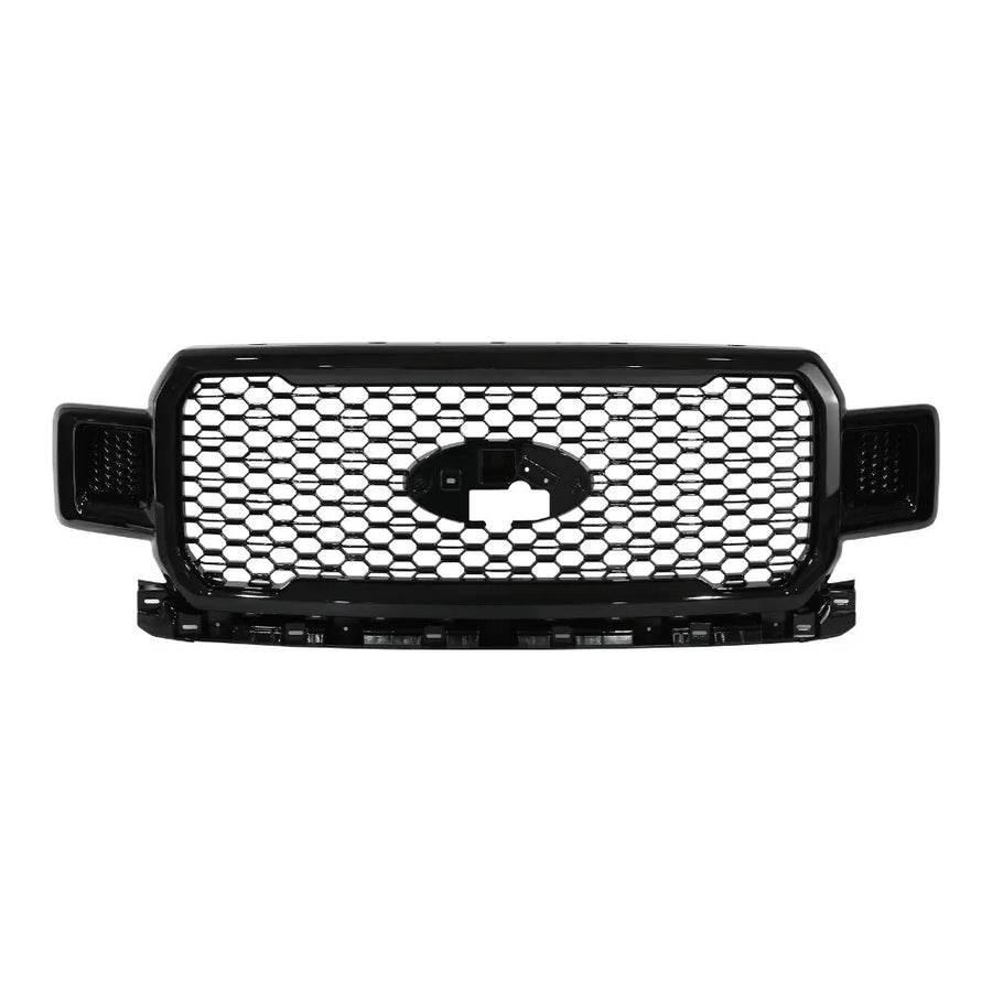 Gloss Black Front Grille for 2018–2020 Ford F-150