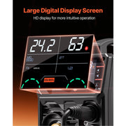 5-in-1 Dual-Voltage MIG Welder with Pulse and LCD – 200A/250A