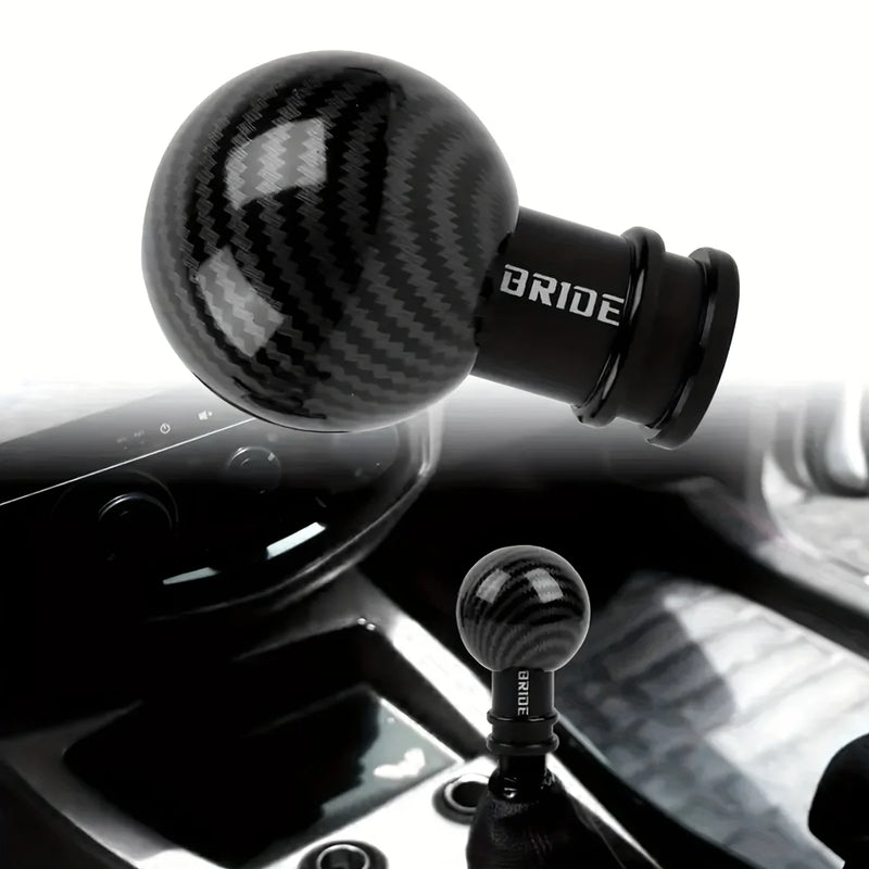 Universal Carbon-Fiber-style Manual Gear Shift Knob