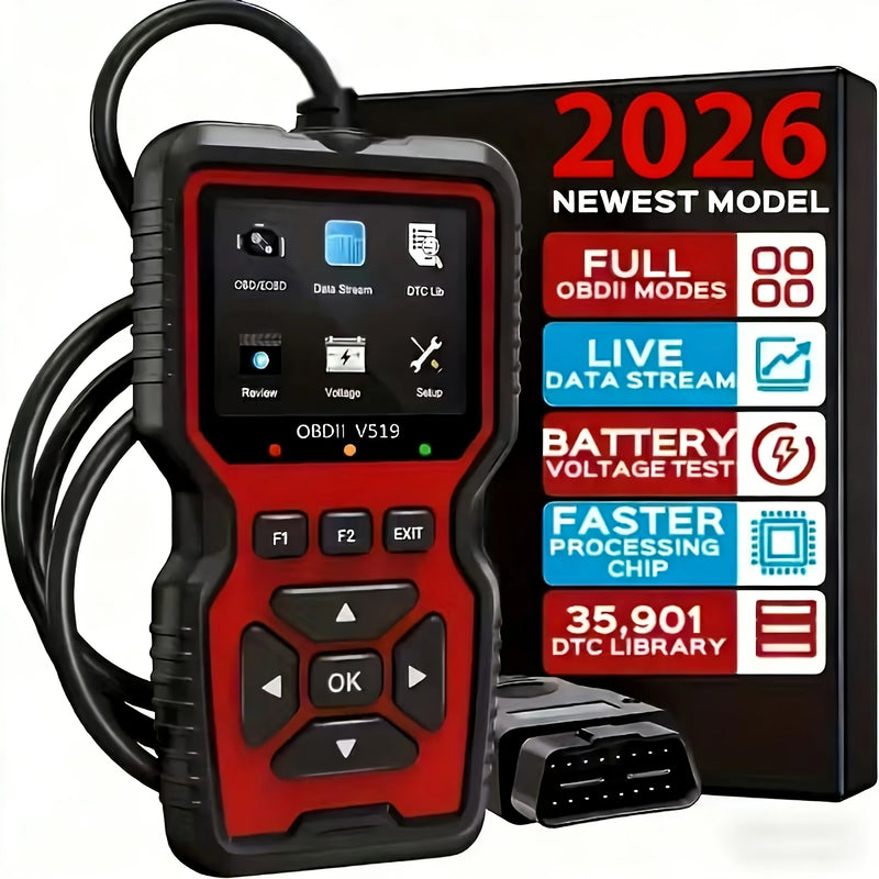 V519 Professional OBD2 Scanner with Live Data and Code Reader