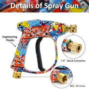 Pressure Washer Spray Gun and Foam Cannon Kit – Select Connector