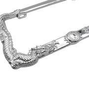 Dragon Chain-Style ABS License Plate Frames - Pair