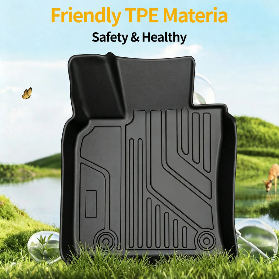 All-Weather TPE Floor Mats for 2025–2026 Toyota Camry – 4 Pieces