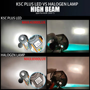 2-Piece H1/H4/H7/H11/9005/9006 LED Headlight Bulb – 4300K, CANBUS