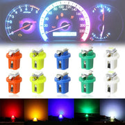 T5 B8.5D 5050 LED Dashboard Bulbs – 10 Pack