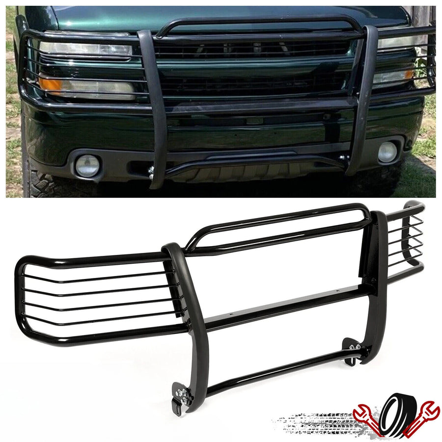 Steel Grille and Headlight Guard for Chevrolet Tahoe/GMC Yukon 2000-2006