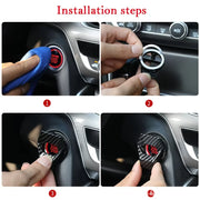 Engine Start/Stop Button Cover and Trim Ring