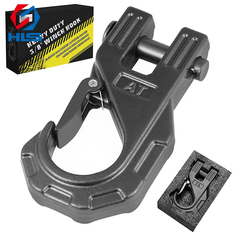 Heavy-Duty Off-Road Winch Recovery Hook