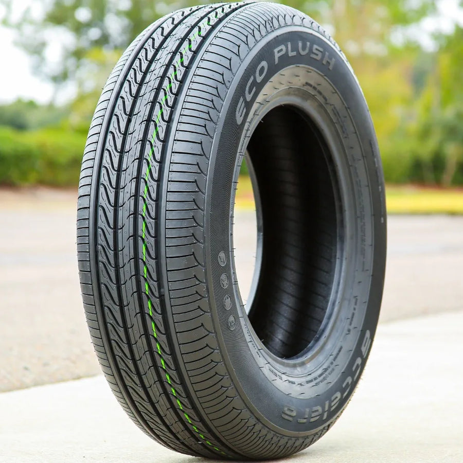 Set of 2 Accelera Eco Plush 195/70R14 91H All-Season Tires