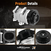 A/C Compressor & Clutch for Acura MDX & ZDX 2007-2013