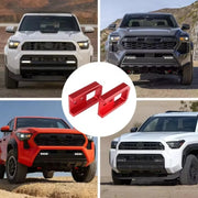 Front Tow Hook Set for Toyota Tacoma and 4Runner 2024-2026