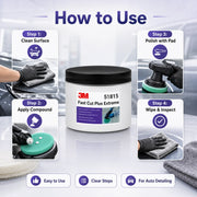 3M 51815 Fast Cut Plus Extreme Polishing Compound