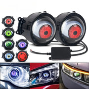 3-Inch Dynamic Devil-Eye LED Projector Light – 6 or 33 Modes