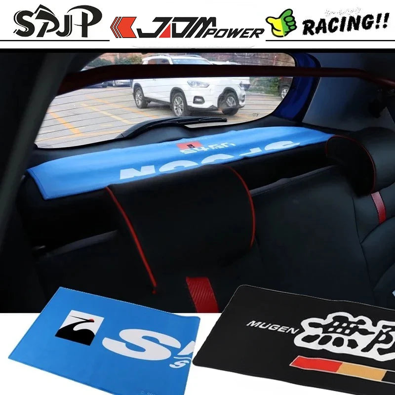 Spoon JDM Dashboard Cover Pad Dash Mat – 100 × 33 cm