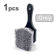 Wheel & Tire Cleaning Brush with Textured Handle
