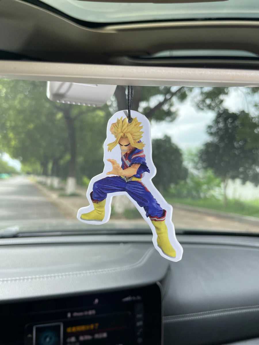 All Might My Hero Academia Anime Hanging Car Air Freshener