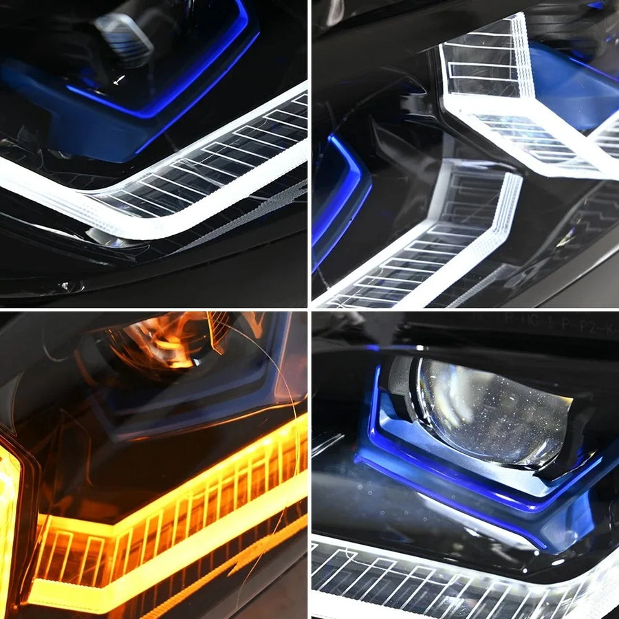 LED Headlight Assembly Set for 2006–2013 BMW E92
