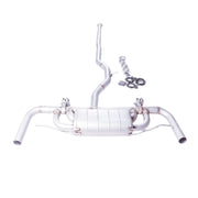 304 Stainless Steel Valved Cat-Back Exhaust System for Volvo T5 XC60 2018-2024
