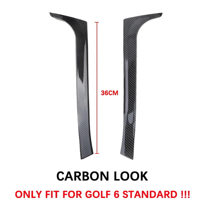 Rear Window Spoiler Canards for Volkswagen Golf MK6 2008-2012