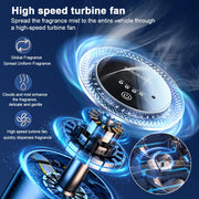 Rechargeable Smart Car Aroma Diffuser with RGB Ambient Light