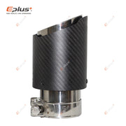 Universal Carbon-Fiber & Stainless Steel Exhaust Tip