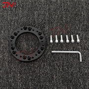 70MM 74MM PCD Steering Wheel Hub Adapter Spacer Kit 6 Bolts Universal Aluminum Steering Wheel Spacer