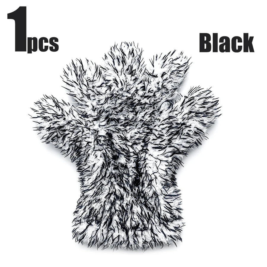 Five-Finger Microfiber Car Wash & Detailing Gloves