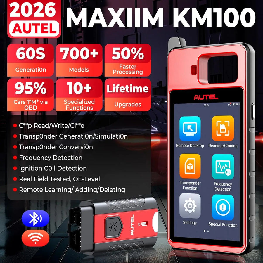 Autel MaxiIM KM100 Universal Smart Key Programmer and Key Generator