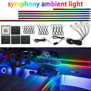 64-color RGB LED Car Interior Ambient Lighting Kit